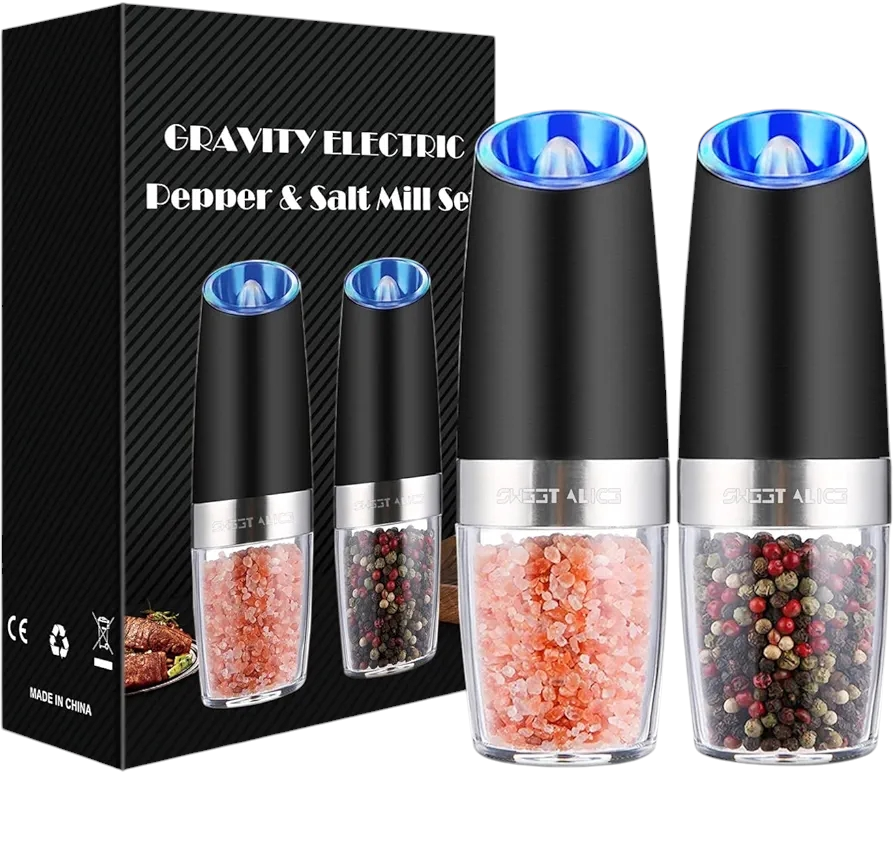 electric salt and pepper grinder