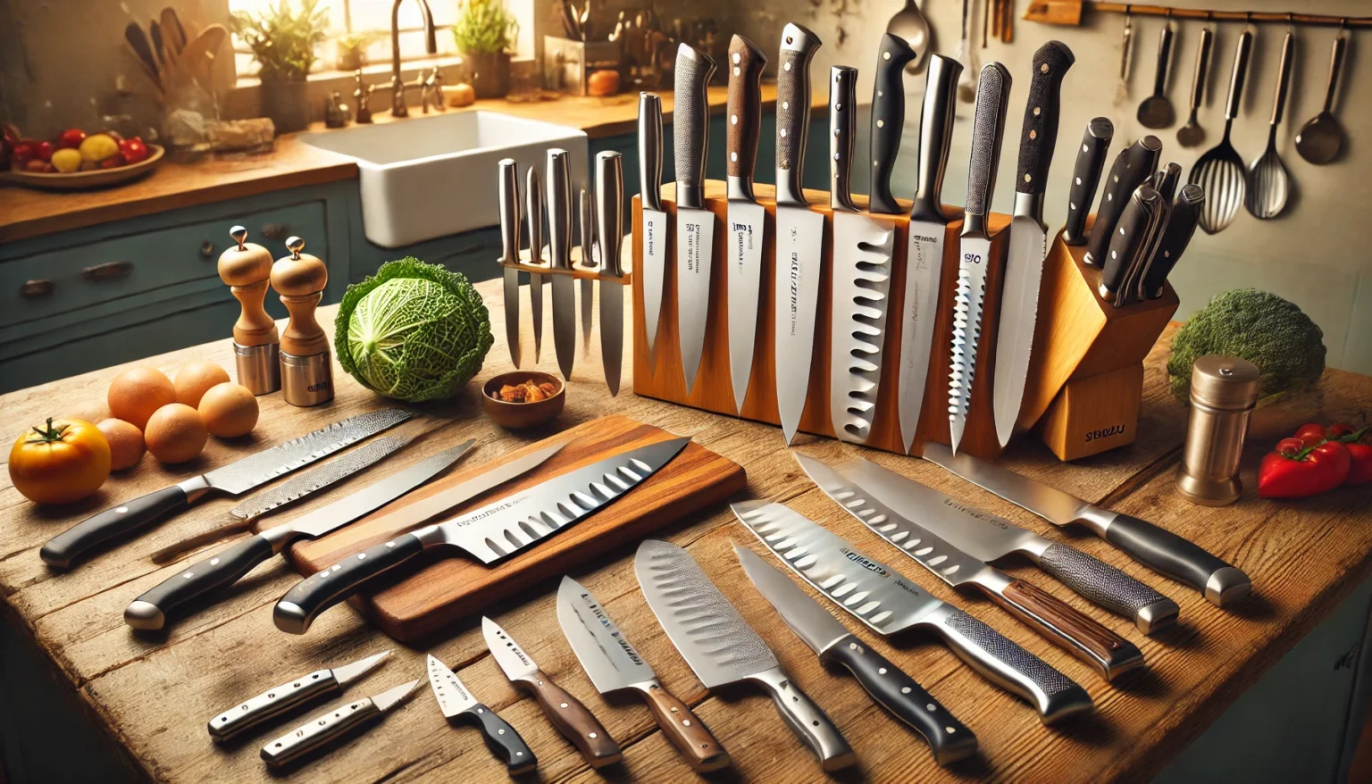 serrated knife
