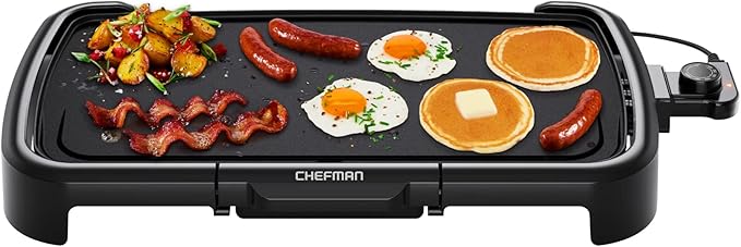 Electric griddle